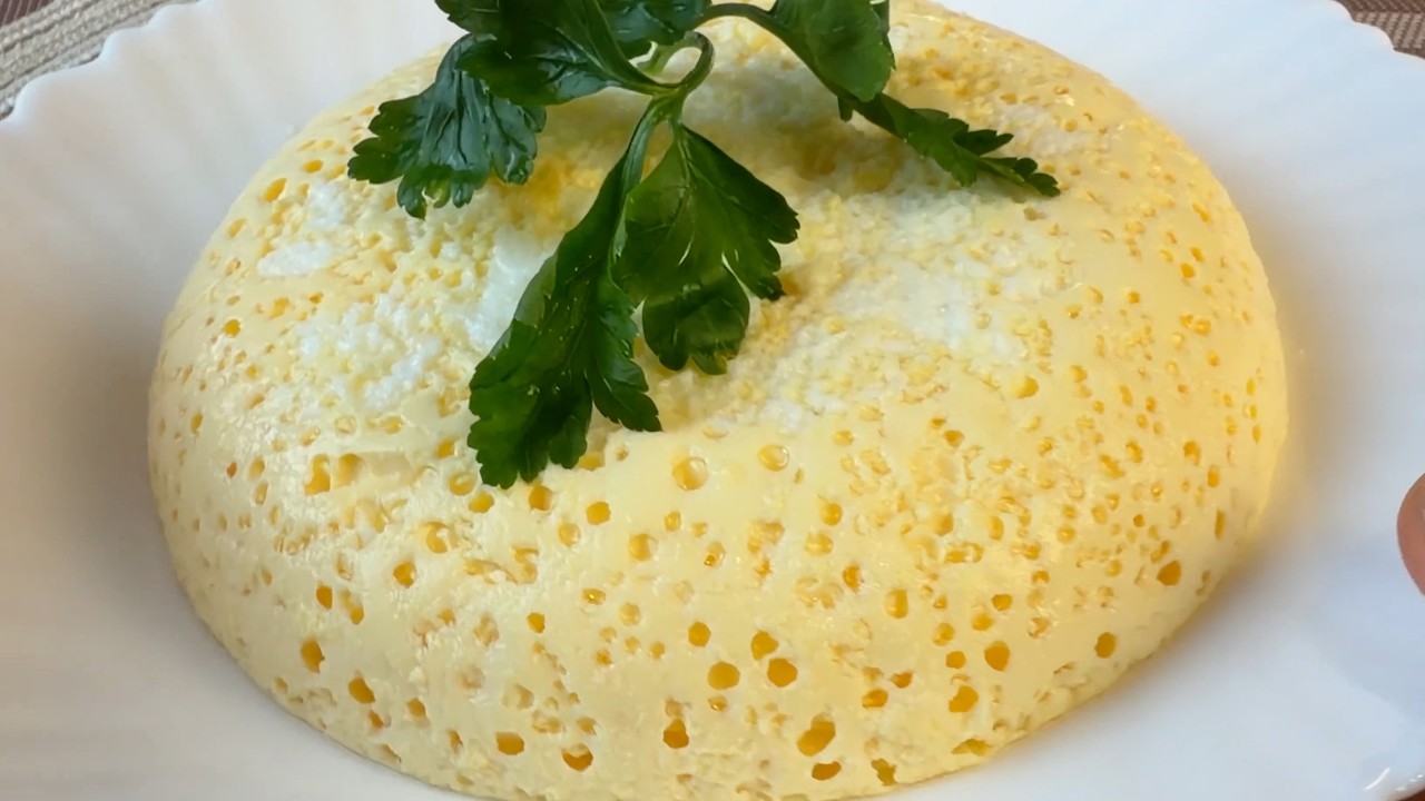 Fluffy Steamed Omelette – No Oil, No Oven! 🍳✨