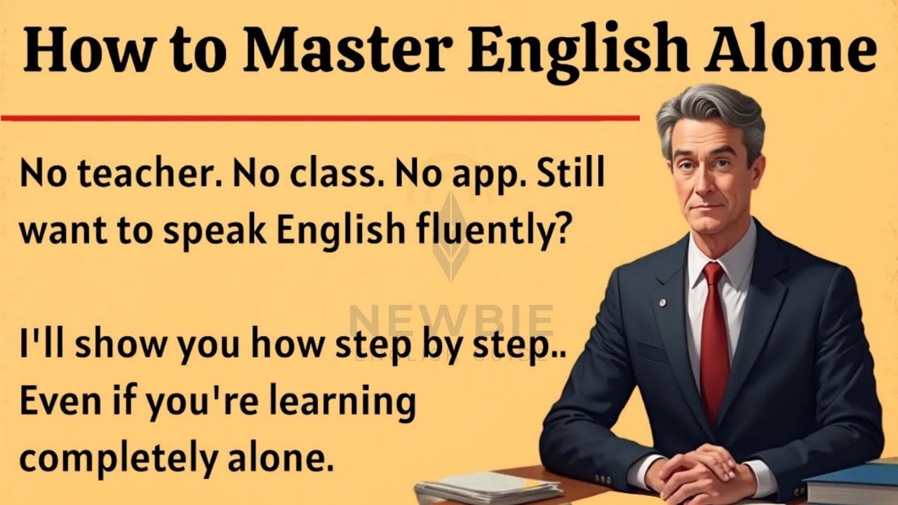 How to Master English at Alone || Graded Reader || Speak English naturally and confidently ✅️