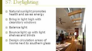 Passive Solar Simplified 5; Green home strategies B