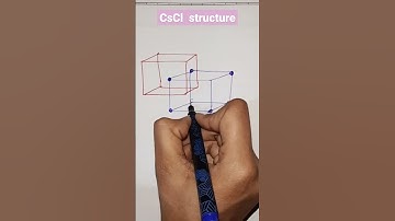 easy structure draw#cesium chloride#chemistry #shortsvideo