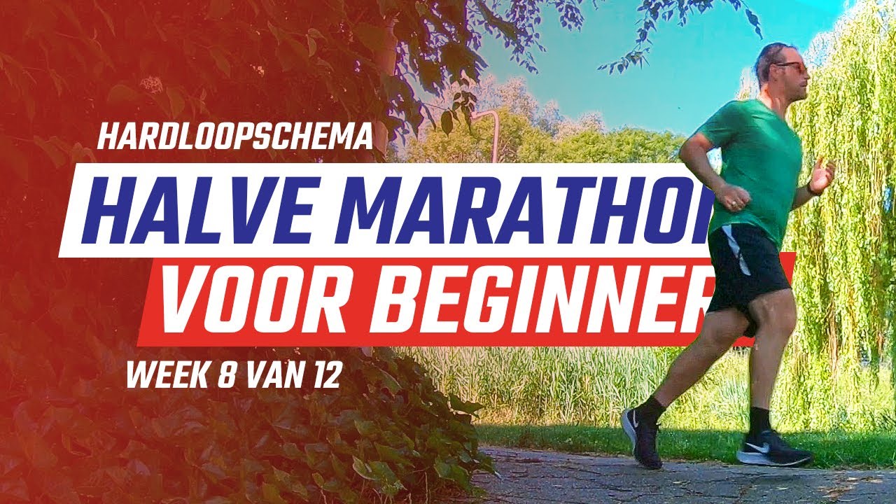 Hardloopschema halve marathon - Week 8 / 12 - Geniet van je