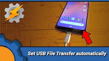 TASKER: set "USB File transfer" automatically