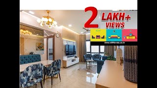 Auris Serenity, Malad 2.5 bhk | Home Interior Design| Interior Decoration by reNNovate
