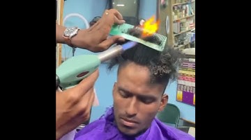 Cắt tóc bằng lửa, có ai muốn thử không???