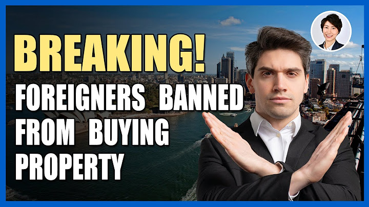 Foreigners Banned from Buying Property! Is the Australian Housing Market Doomed?丨Australia Property