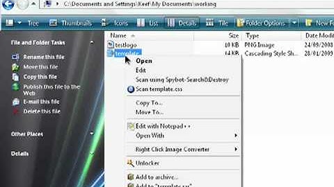 Joomla 1.5 Change the logo tutorial.