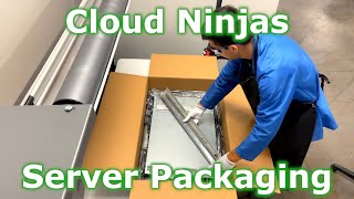 Cloud Ninjas Professional Server Packaging Overview | Foam Solution | Rackmount Server Packing