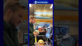 Self-Checkout Experience Unexpected Item In Bagging Area.