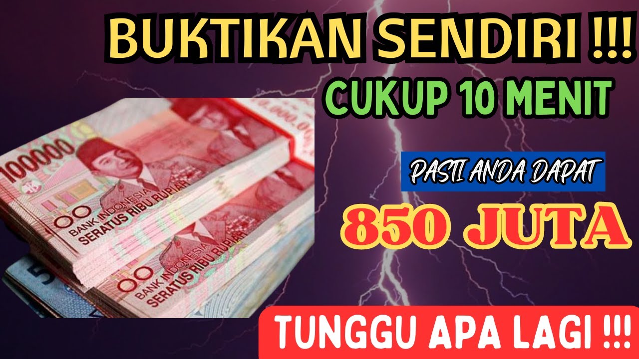 850 JUTA BERKAHNYA BULAN SYAWAL Baru Putar 8 Menit Uang 850 JUTA 850-juta-berkahnya-bulan-syawal-baru-putar-8-menit-uang-850-juta