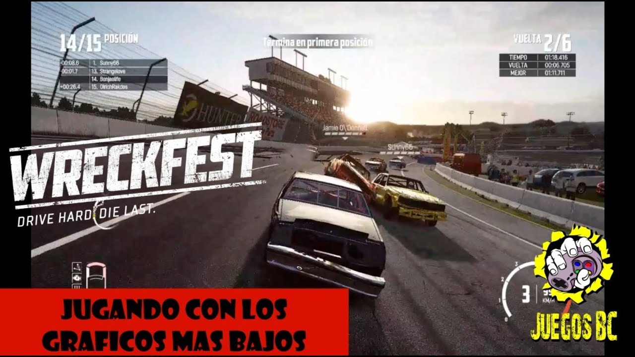 Wreckfest | pc | gameplay sin comentarios| - YouTube
