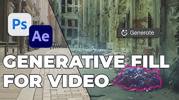Transforming Videos with Generative Fill: Apocalyptic Matte Painting in Photoshop & After Effects