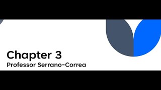 COSC 2325 Chapter 3 Review