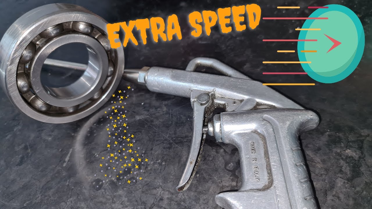 Bearing vs Compressed air😱...