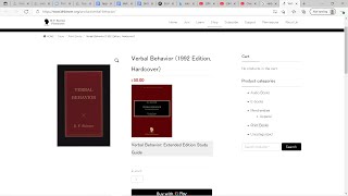 Verbal Behavior by BF Skinner (Review)