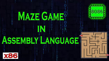 Maze Game in Assembly Language | emux8086 |