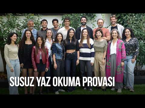 Hikayemiz için herkes aynı masada buluştu.🌾 📃 Susuz Yaz okuma provasından görüntüler sizlerle…