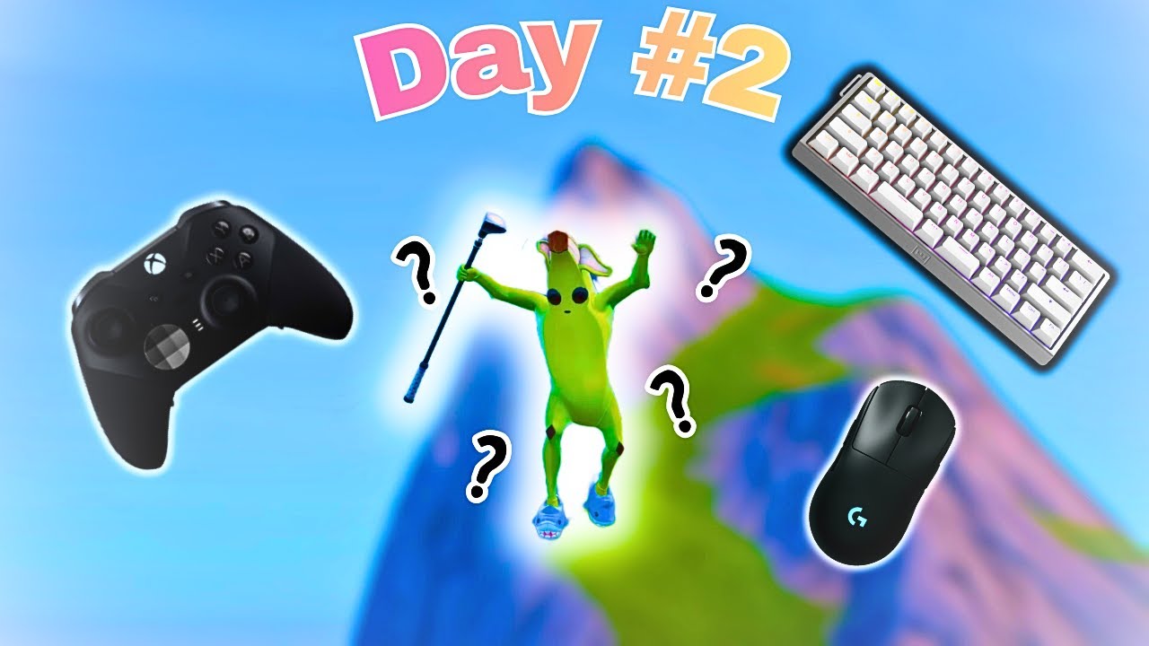 DAY #2 FORTNITE CONTROLLER TO KBM PROGRESSION
