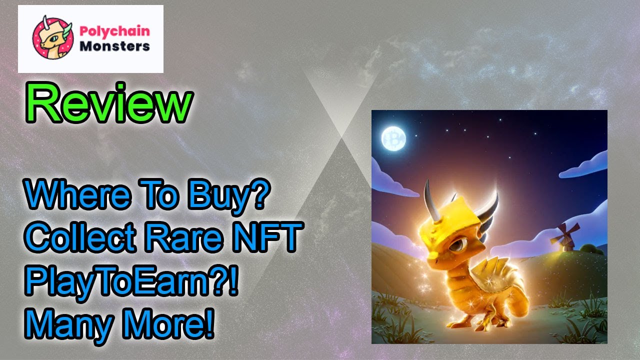 PolyChain Monster $PMON / Polkamon Crypto Review | Super Rare NFTs | Play To Earn NFT?!