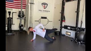 Side Plank + Dynamic Clam Shell
