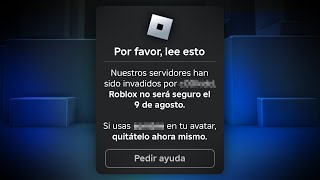 Roblox, ¿Esto es REAL?... 🙁
