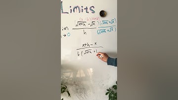 Find a limit for a difference quotient#math #calculus #limit