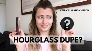 HOURGLASS VANISH STICK FOUNDATION REVIEW AND DRUGSTORE DUPE
