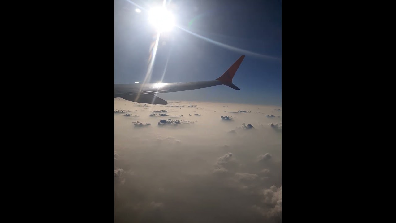 There is no pollution above the clouds, in Delhi. 