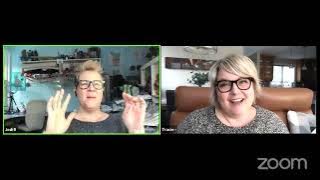 Grocery Girls Knit Episode 124 With New Spotlight Maker Segment Adella of Lolabean Yarn co.
