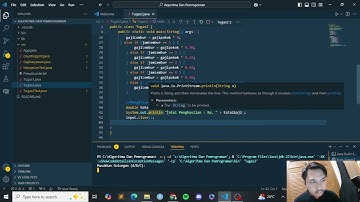 Tugas 2 Praktikum Algoritma dan Pemrograman Universitas Terbuka