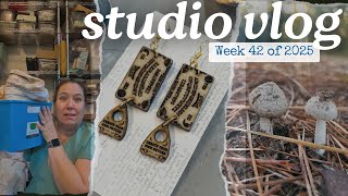 Studio Vlog Week 42 | Organizing, Estate Sale, Catching up