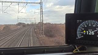 Lokomotiva řada 362 ....zrychlení ze 100 na 140km/h... krásný zvuk @NormalniFira
