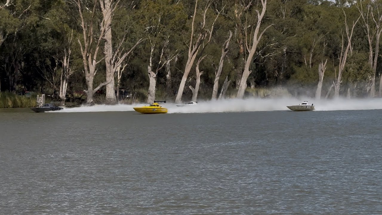 The final of the bad boat world championships round 1 Mildura 2026