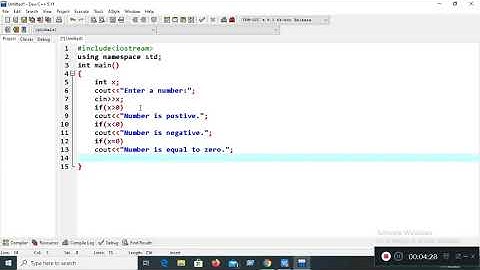 How to write a program of greater than,less than and equal to by IF Condition in C++ Programming