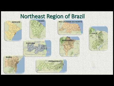 Choropleth Maps | Northeast of Brazil | Data Science | Jupyter Notebook