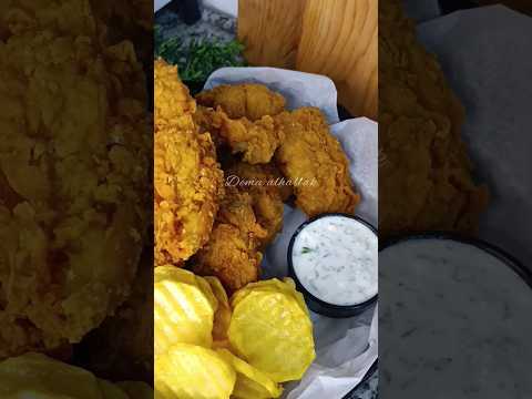 سمك فيليه مقلي