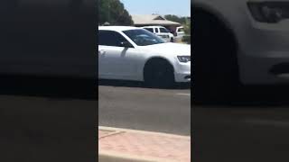 Robbery suspect getting arrested