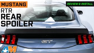 2024-2025 Mustang RTR Rear Spoiler Review & Install