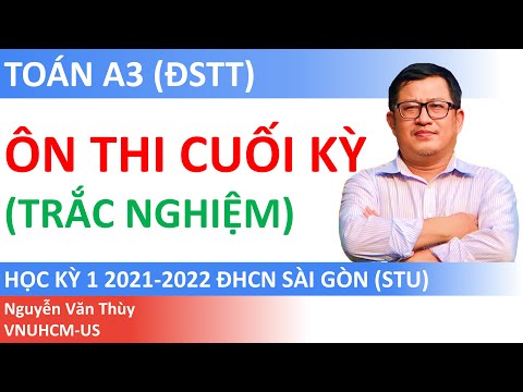 Video GIẢI ĐỀ TRẮC NGHIỆM ÔN TẬP TOÁN CAO CẤP A3 | ĐỀ 03 |... - YouTube