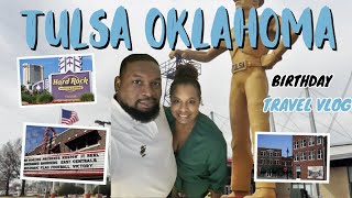 TULSA, OK VLOG/BDAY TRIP/HARD ROCK HOTEL /BLACK WALL STREET/CIRCLE CINEMA/ADMIRAL TWIN/DJI POCKET 3