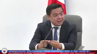 PRESS CONFERENCE (APRIL 14, 2026)