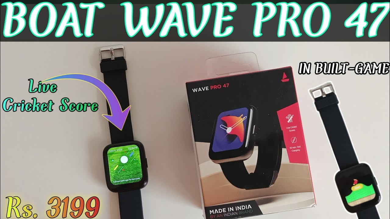 Boat Wave Pro 47🔥 Unboxing And Review 🔥BEST SMARTWATCH UNDER 3000🔥