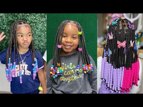 2022 Amazing Braid Hairstyles For Kids Compilation | 💕 Cute Braids Hairstyles For Kids