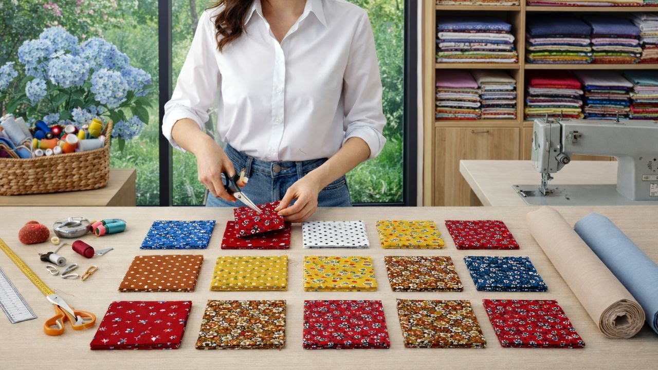 Creative Sewing Project Using Leftover Fabric Cushion Chair