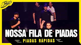 PIADAS RÁPIDAS - O NOVO 4 AMIGOS - Ep.01 l Temp.10