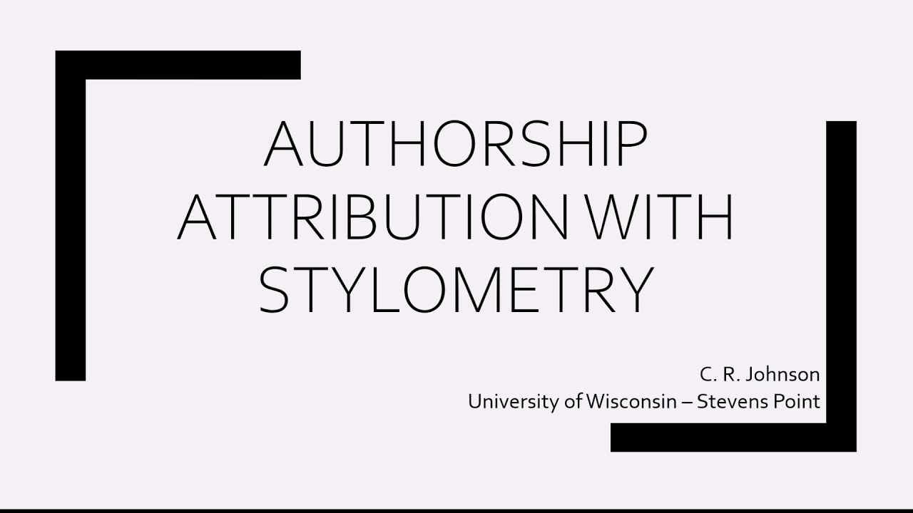 Authorship Attribution via Stylometry: A Forensic Linguistics Approach