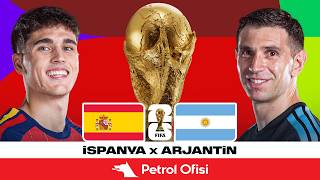 İspanya Arjantin özet