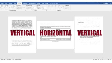 CÓMO COMBINAR HOJAS HORIZONTALES Y VERTICALES EN UN MISMO DOCUMENTO EN WORD FÁCILMENTE