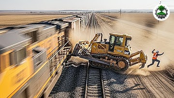 Jaw-Dropping Bulldozer & Excavator Operator Skills So Crazy You’d Think They’re Fake! #36