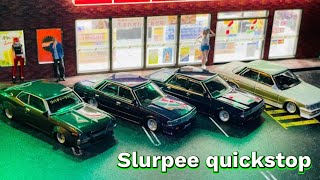 Aoshima 164 1980S Nissan Kaido Racers.