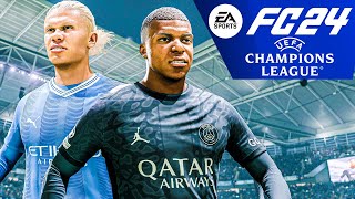 EA FC 24 PSG vs Manchester City PS5 Ultra Realism Gameplay & Graphics MOD 4K HDR